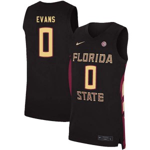 #0 RayQuan Evans Florida State Men's Basketball Alumni Jersey Black