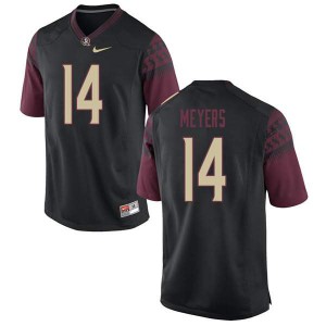 #14 Kyle Meyers Florida State Seminoles Men's Football NCAA Jerseys Black