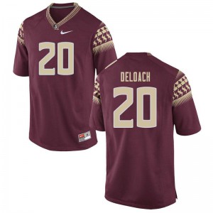 #20 Kalen Deloach Florida State Seminoles Men's Football Player Jersey Garnet