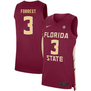 #3 Trent Forrest Florida State Seminoles Men's Basketball High School Jersey Garnet