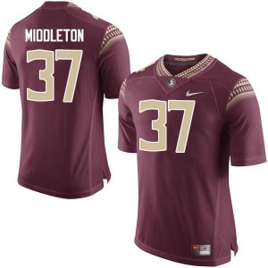 #37 Blaik Middleton Florida State Men's Football Player Jerseys Garnet