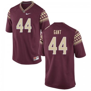 #44 Brendan Gant Florida State Men's Football Stitch Jerseys Garnet