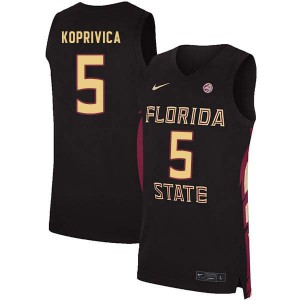 #5 Balsa Koprivica Florida State Seminoles Men's Basketball University Jersey Black