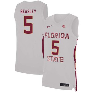 #5 Malik Beasley Florida State Men's Basketball Official Jersey White