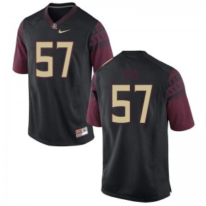 #57 Axel Rizo Florida State Seminoles Men's Football Stitched Jerseys Black