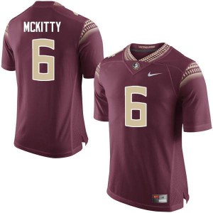 #6 Tre McKitty FSU Seminoles Men's Football Embroidery Jerseys Garnet