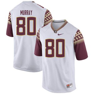#80 Nyqwan Murray Seminoles Men's Football Stitched Jersey White