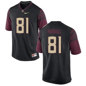 #81 Alex Marshall Florida State Men's Football Stitched Jersey Black