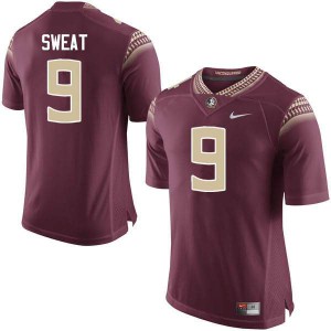 #9 Josh Sweat FSU Seminoles Men's Football NCAA Jerseys Garnet