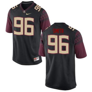#96 Justin Smith Florida State Men's Football Official Jersey Black