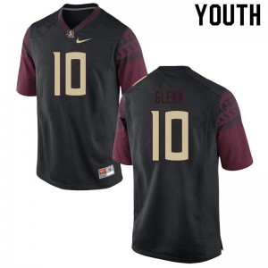 #10 Kevon Glenn FSU Youth Football University Jersey Black