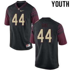 #44 Brendan Gant FSU Youth Football NCAA Jerseys Black
