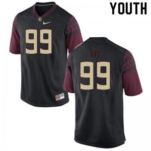 #99 Malcolm Ray Florida State Youth Football University Jerseys Black